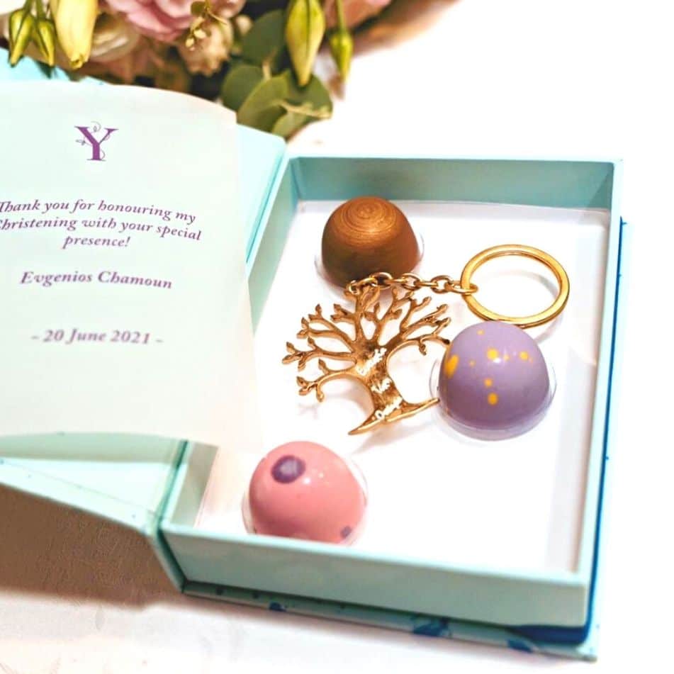Box 3 light blue with keyring