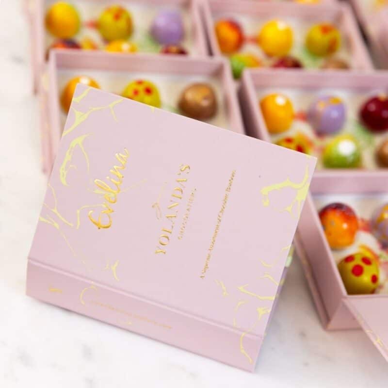 Box 3 light pink with name print