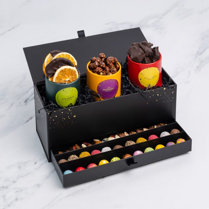 Chest of Selections with delicacies